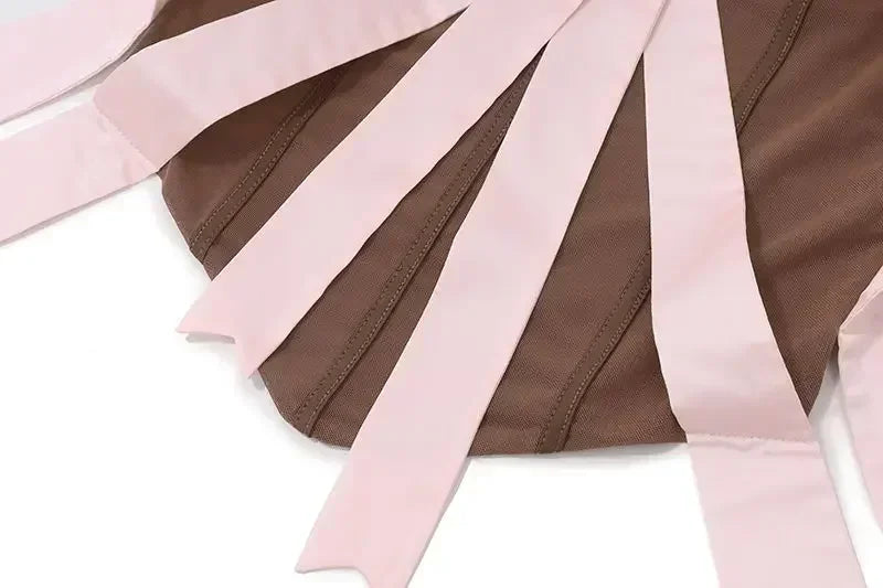 Summer Bow Tube Top – Slim Fit