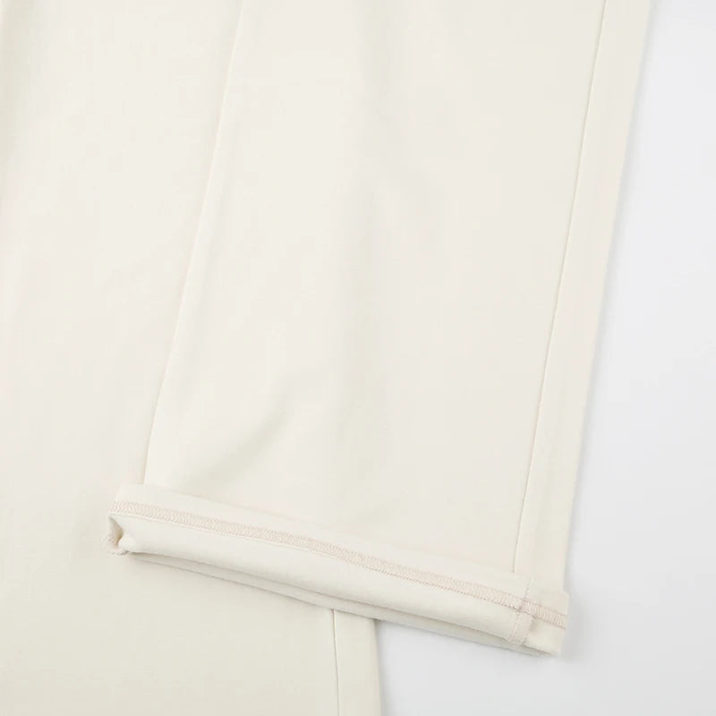 Casual Solid Y2K Pants