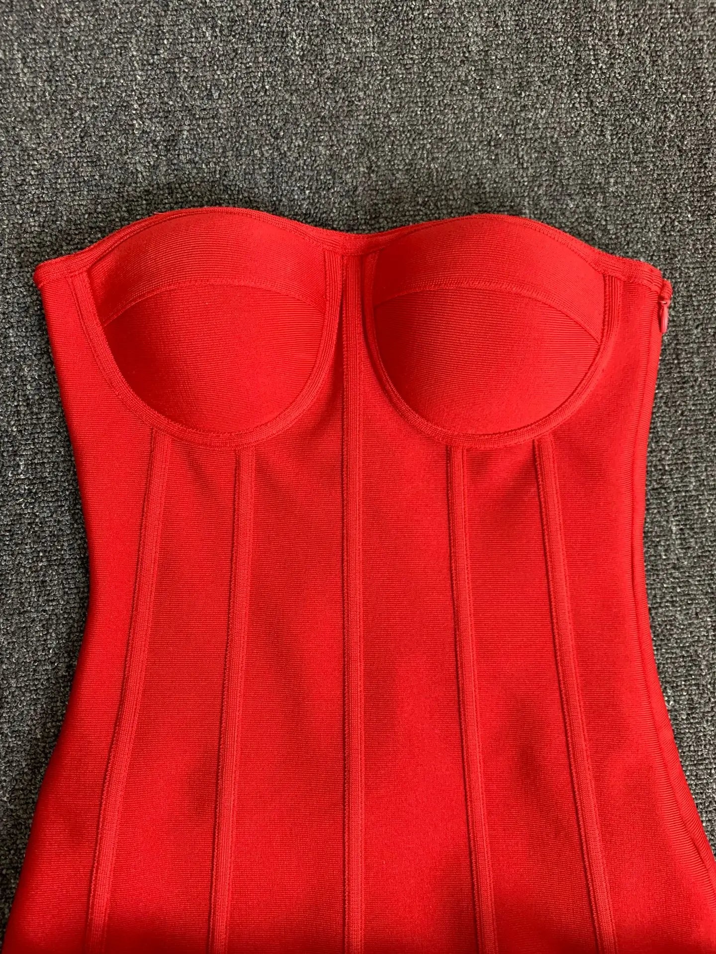 Celebrity Red Mini Dress