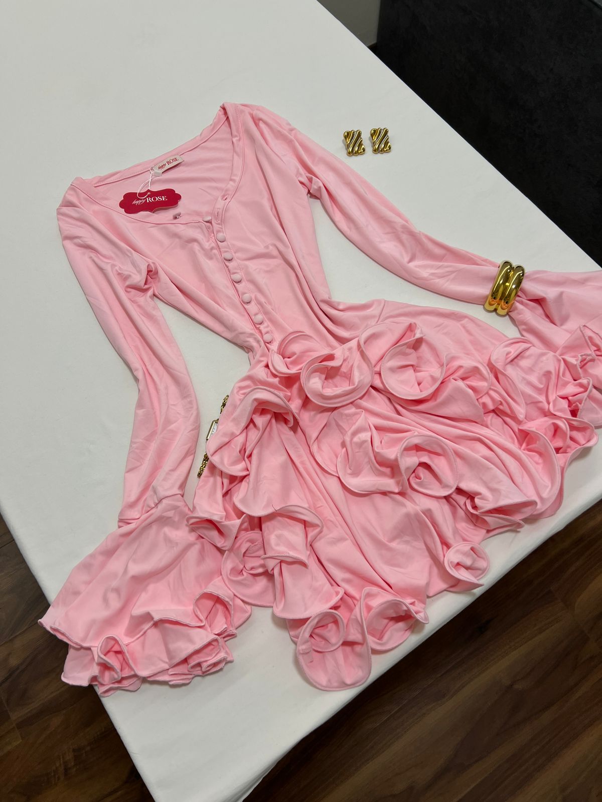 Bodycon Ruffle Hem Outfit