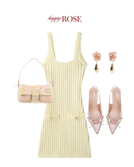 Sunset Knit Summer Dress