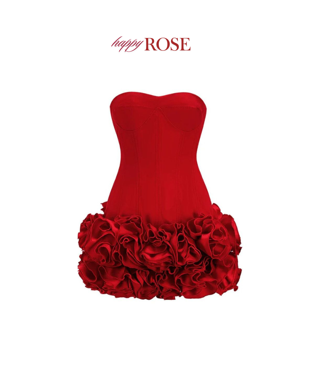 Celebrity Red Mini Dress