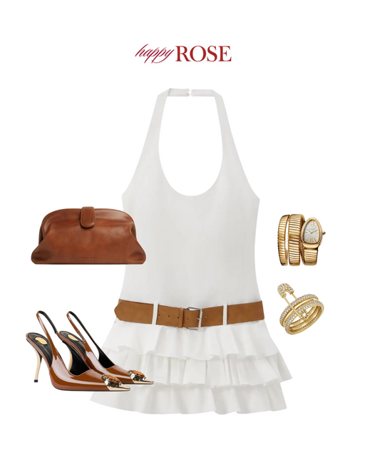 Elegant Belted Halter