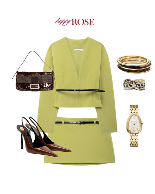 Vintage Green 2-Piece Set