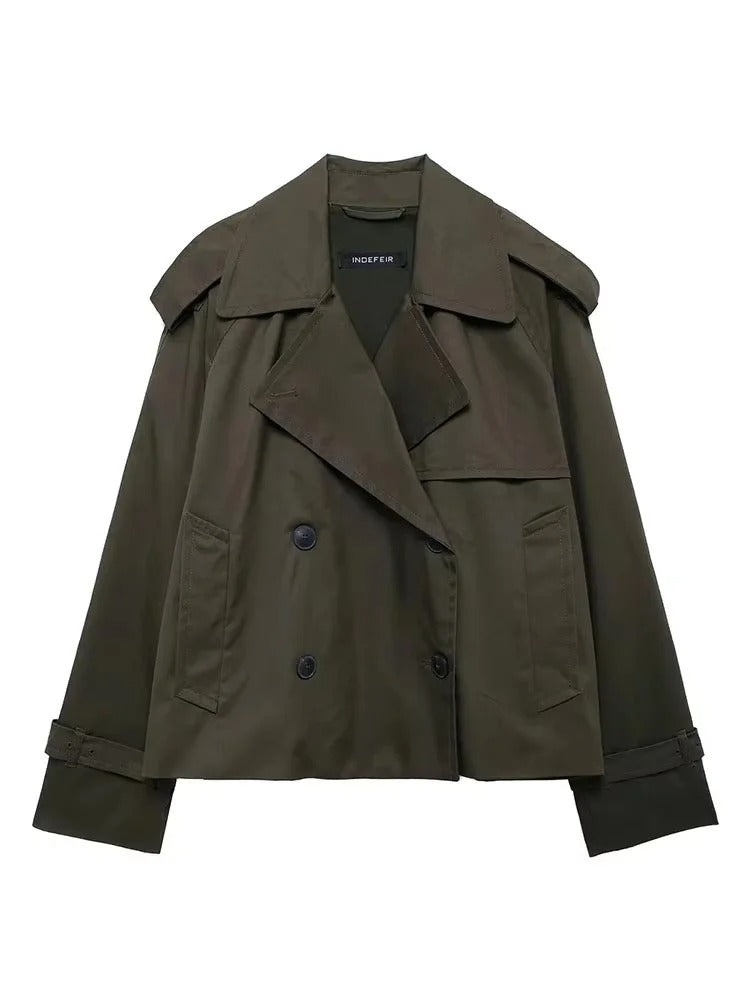 Autumn Double-Breasted Coat