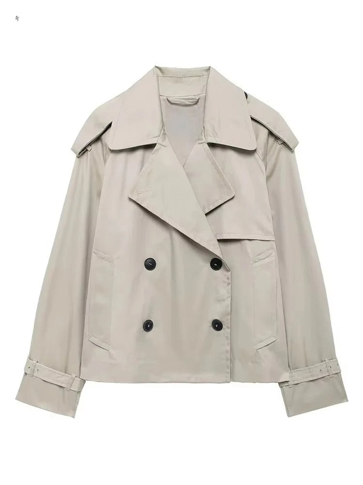 Autumn Double-Breasted Coat