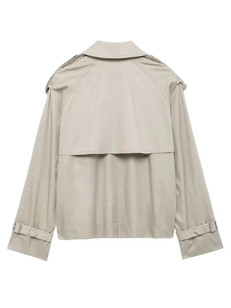 Autumn Double-Breasted Coat