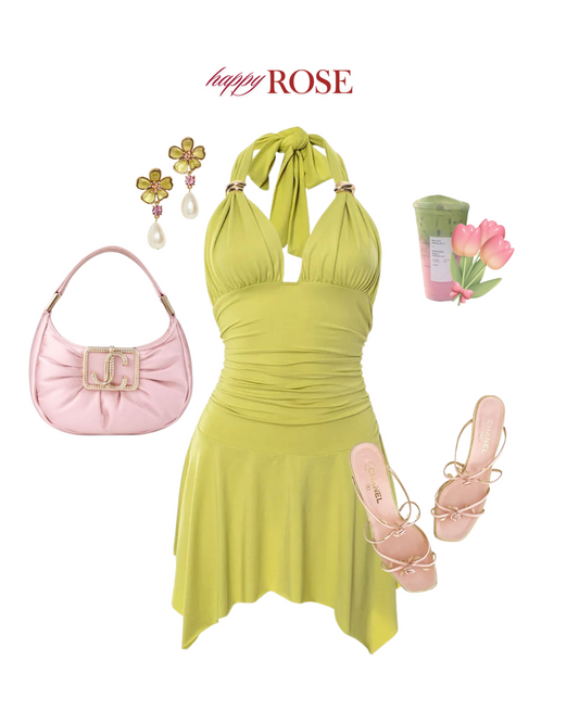 Fiona Halter Mini Dress